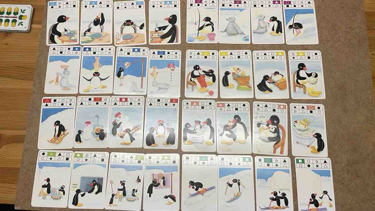 Giochi: Pingu Karten Quartett Kartenspiel – Usato da Therwil venduto da rubininio
