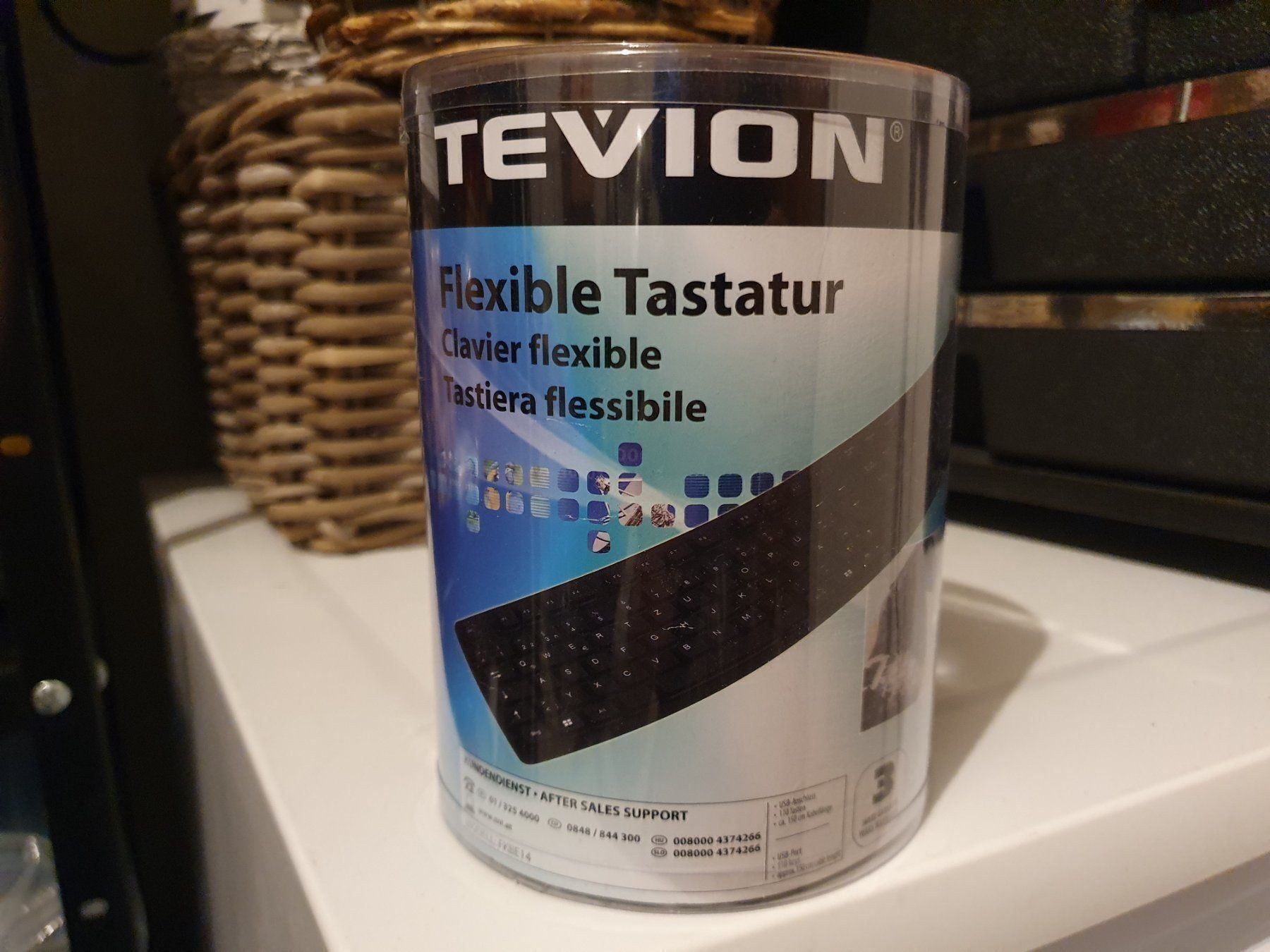 Tastaturen: Flexible Tastatur von Tevion – Neu und originalverpackt aus Ostermundigen von aydin014