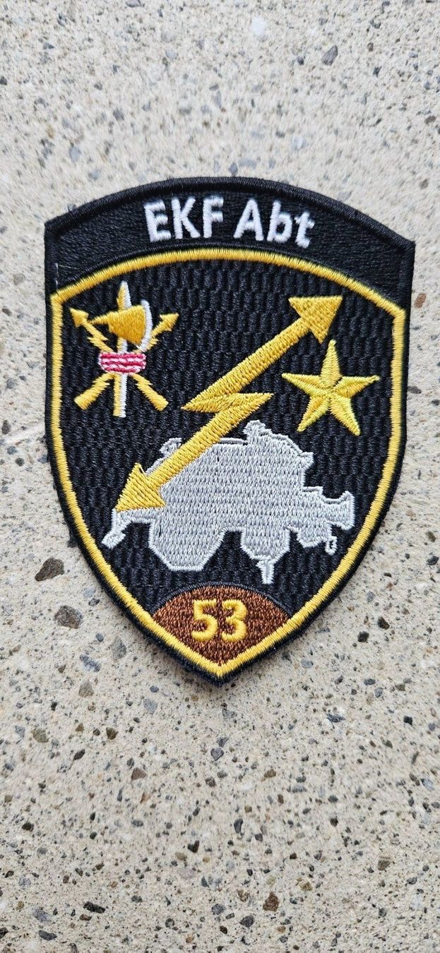 Schweizer Armee Placchette & Badge:  *** Badge EKF Abt. ohne Klett ***  – Usato da Riedholz venduto da fr_sIruP