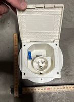 CEE 230V AC Camper Einbausteckdose