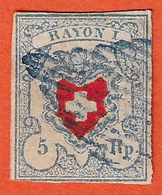 Alle Briefmarken: Rayon I (17II) T1 C1 RU – Gebraucht aus Biberstein von Jura39