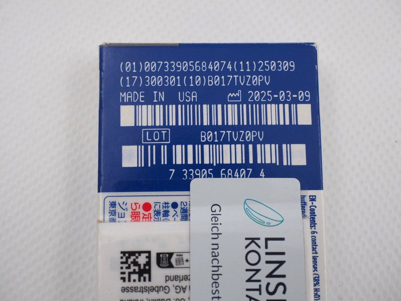 Lenti a contatto: Kontaktlinsen Set +4.75 (26071344) – Nuovo e nell'imballaggio originale da Zürich venduto da fundsachenverkauf 1