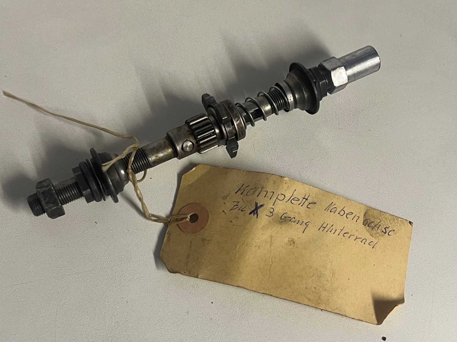 Ersatzteile: Sturmey Archer Radachse 3 Gang – Gebraucht aus Steffisburg von FlorianJohner