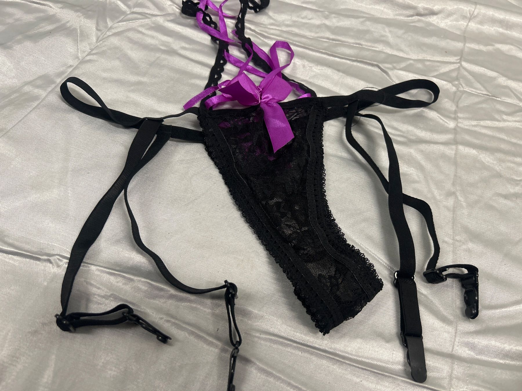 Sonstige Unterwäsche: Dessous Spitze Straps String BH 1 Size Neu Gratis Versand – Neu und originalverpackt aus Regensdorf von Spyke55 3