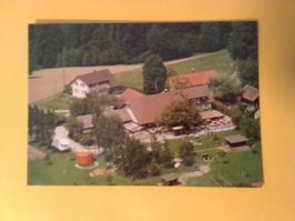 Gränichen Aargau Flugaufnahme Wirtshaus Rütihof
