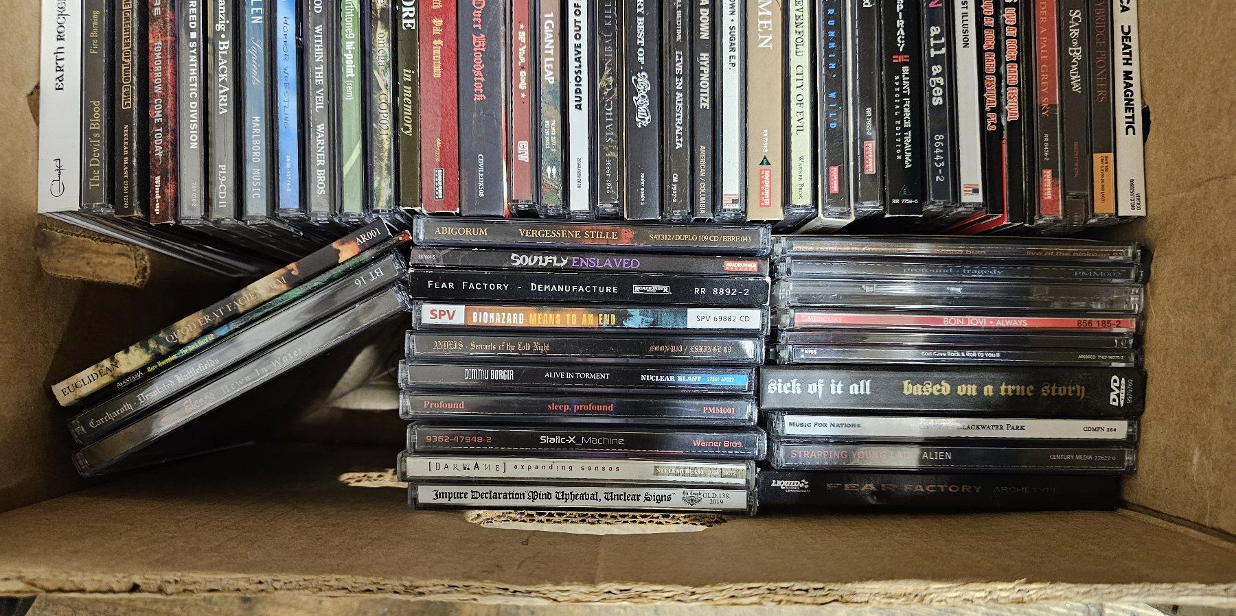 CD: Metal CD Sammlung – Usato da BeinwilFreiamt venduto da Ferietechniker 4
