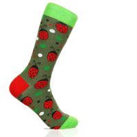 BUNTE DESIGN SOCKEN-Ladybug Dots (Small 36-40)