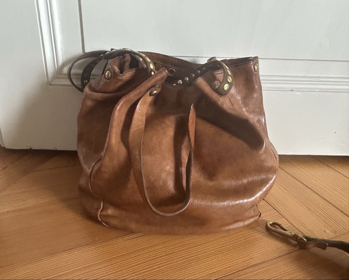 Campomaggi Borse da donna: Sac Campomaggi en cuir, couleur camel  – Usato da Neuchâtel venduto da Yaya2020 2