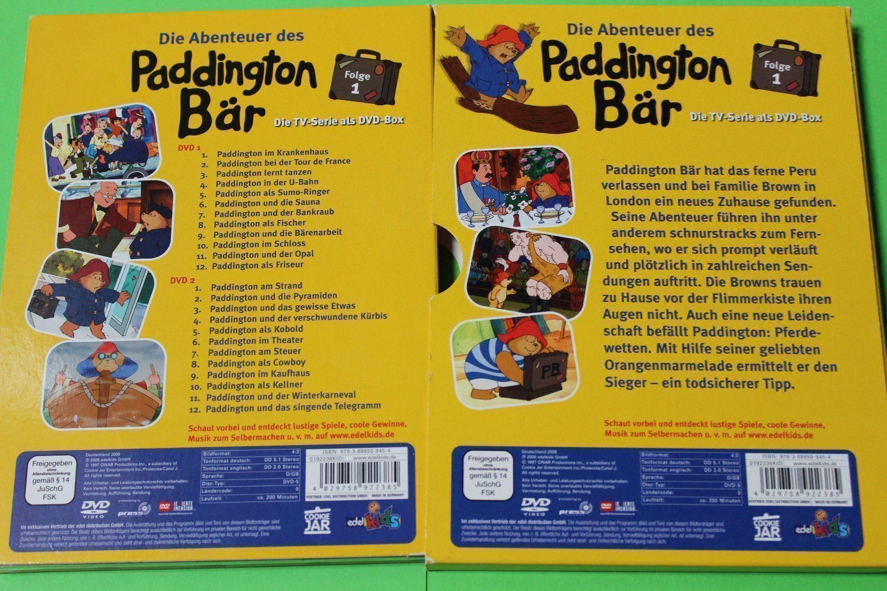 Tutti i DVDs: PADDINGTON BÄR 2DVDs!!!!!!!!!!!!!!!! – Usato da Tübach venduto da JamesStone 2