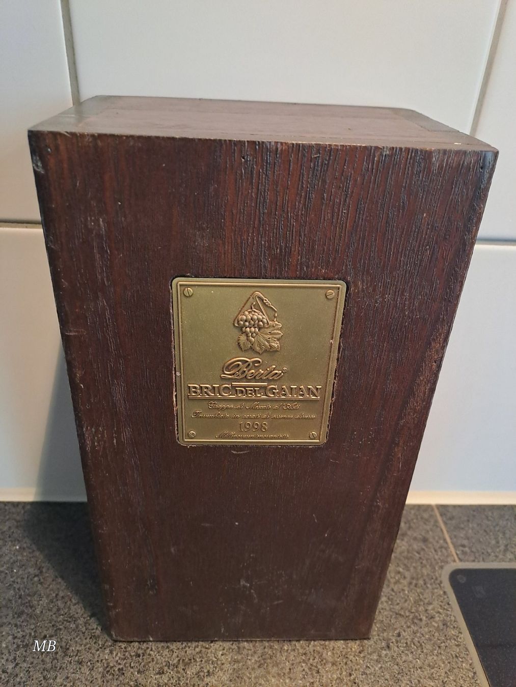 Berta Bevande alcoliche: Berta Grappa BRICDELGAIAN 1998 mit OHK – Nuovo e nell'imballaggio originale da Elsau venduto da Kellerraeumung 8