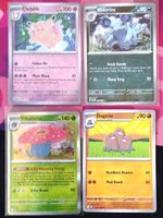 🇬🇧 Pokémon MEW 151 Lot 2 Reverse 1 Holo 1 Commune ab 1.-