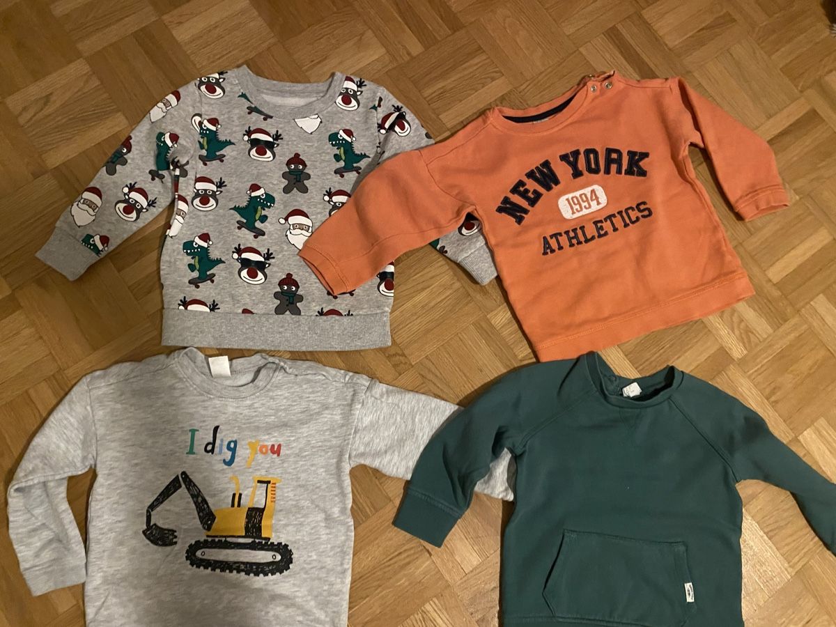 Camicie, T-shirt & Polo: Kinder T-Shirts Langarm Grösse 92 – Usato da Zürich venduto da zd_1965