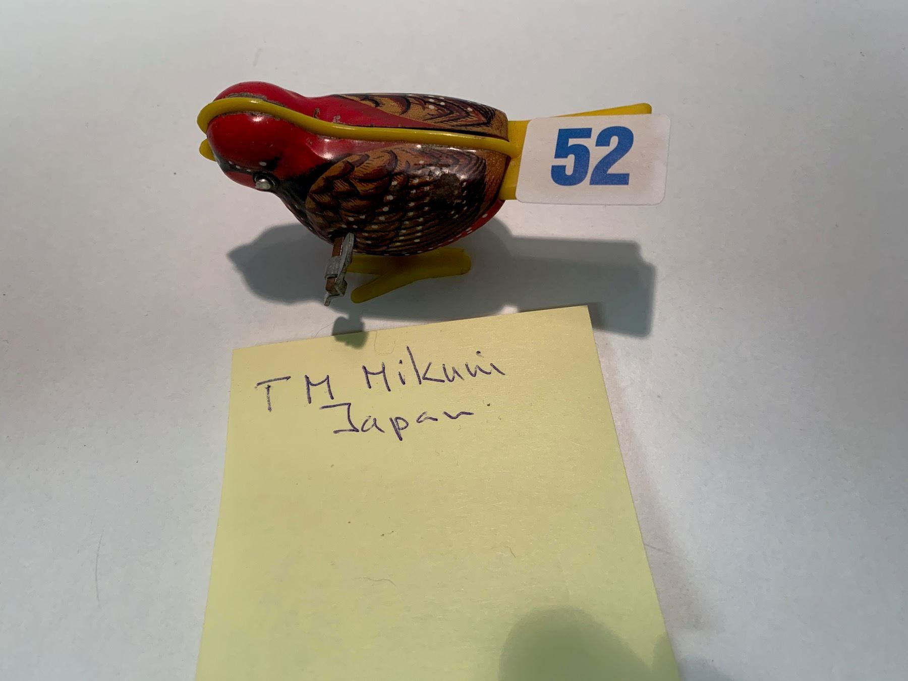 Spielzeuge: Vogel mit Uhrwerk Mikuni Japan 52 – Gebraucht aus Stäfa von elcondor245 7