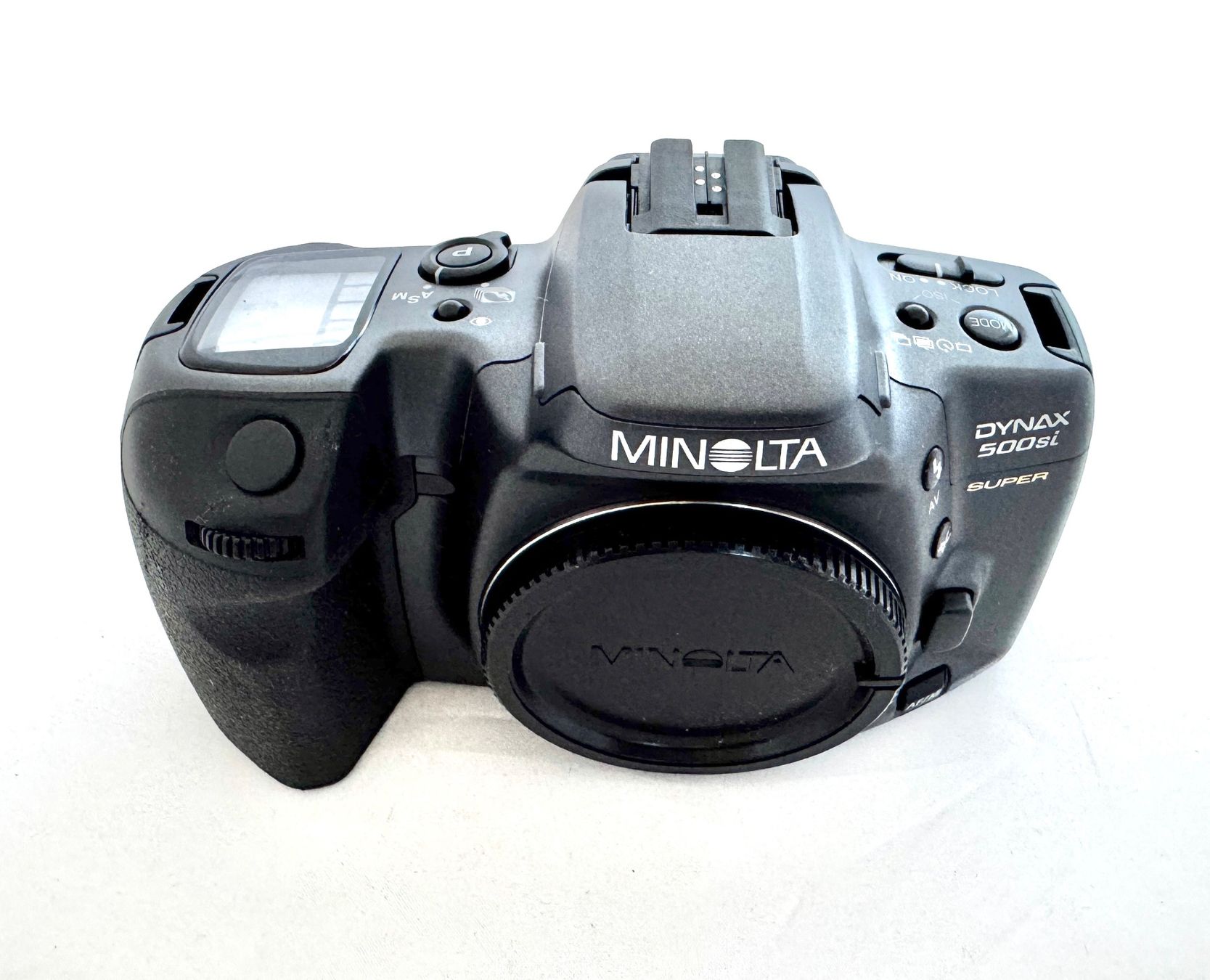 Minolta Kamera: MINOLTA DYNAX 500si Super Body – Gebraucht aus Zürich von Tapehead
