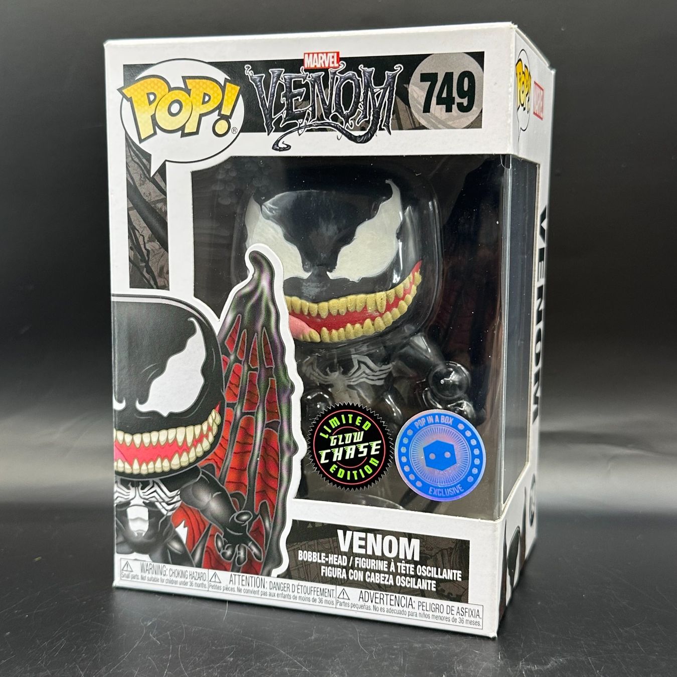 Funko Statuette: Funko Pop! Marvel Venom 749 Chase – Usato da Düdingen venduto da Nerdworld