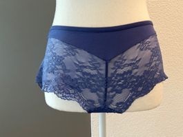 Calida Modal DeLuxe Panty low cut jeansblau Gr. S