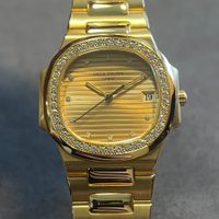 Patek Philippe Nautilus Diamond Set Bezel Index 3900/3J