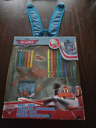 Mal- und Schreib-Rucksack Disney Planes ungeöffnet