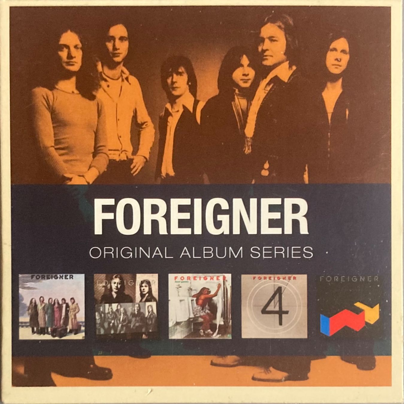 CDs: FOREIGNER - ORIGINAL ALBUM SERIES – Gebraucht aus Poliez-Pittet von Newtown-Records