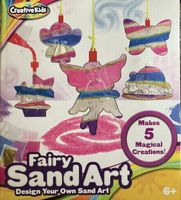 Kreativset: Feenhafte Sandkunst für fantasievolle Kids!