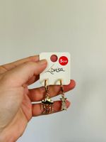 Boucles d'oreilles Lovisa asymétriques neuves