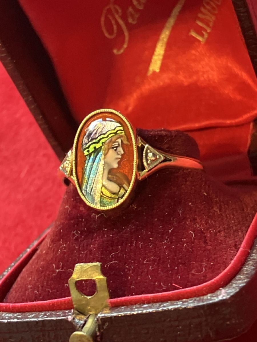 Anelli: Antiker double Goldring Grösse 57 – Usato da Muralto venduto da jac_hkz5 1
