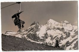 Sesselbahn Kandersteg-Oeschinen, gelaufen 1948