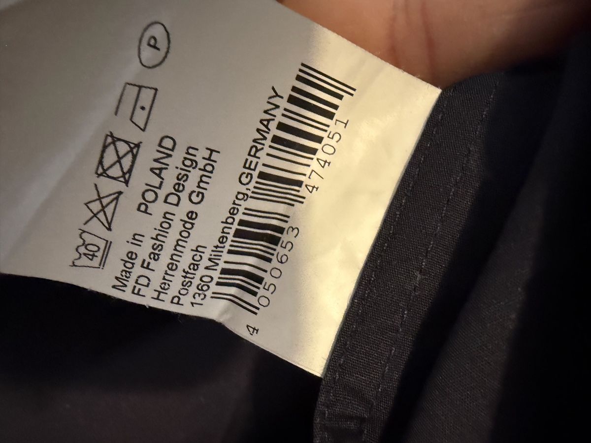 Karl Lagerfeld Camicie: Camicia Karl Lagerfeld uomo taglia 40 blu – Usato da Lugano venduto da can_xdd8 6