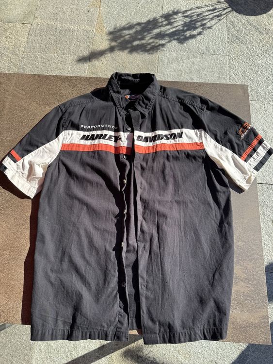 Harley Davidson Homme MC Skull Sans Manches Blowout Chemise, Noir 96414-17VM