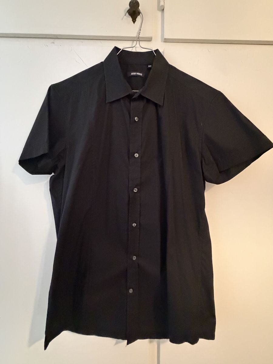 Chemises: Camicia Antony Morato nera taglia 50 – D'occasion à Lugano par can_xdd8