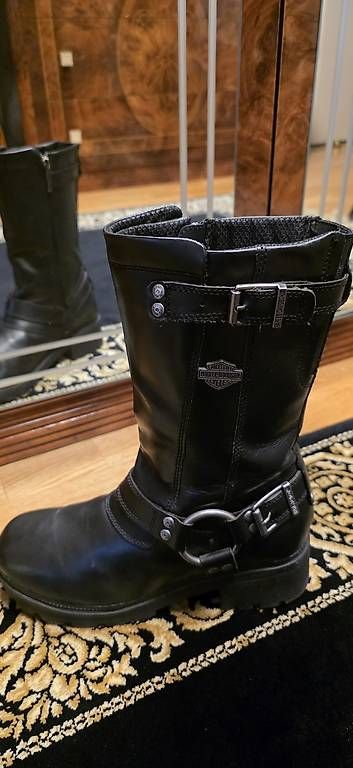 Harley-Davidson Damenschuhe: Harley Davidson Damen Lederstiefel, Motorrad – Gebraucht aus Kaufdorf von Nati-Nati 7
