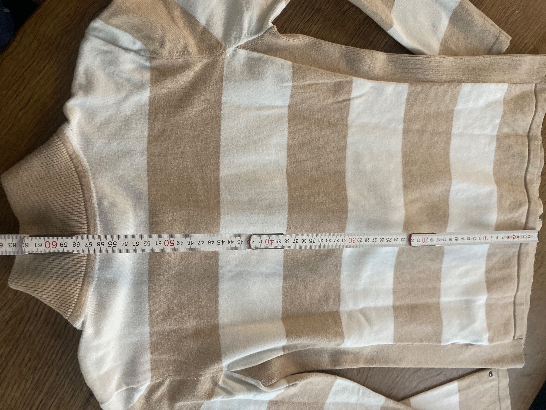 Tommy Hilfiger Giacche: TH TOMMY HILFIGER JACKE/Jäckli/Pullover Gr.S mocca/weiss – Usato da Frauenfeld venduto da Boldi46 7