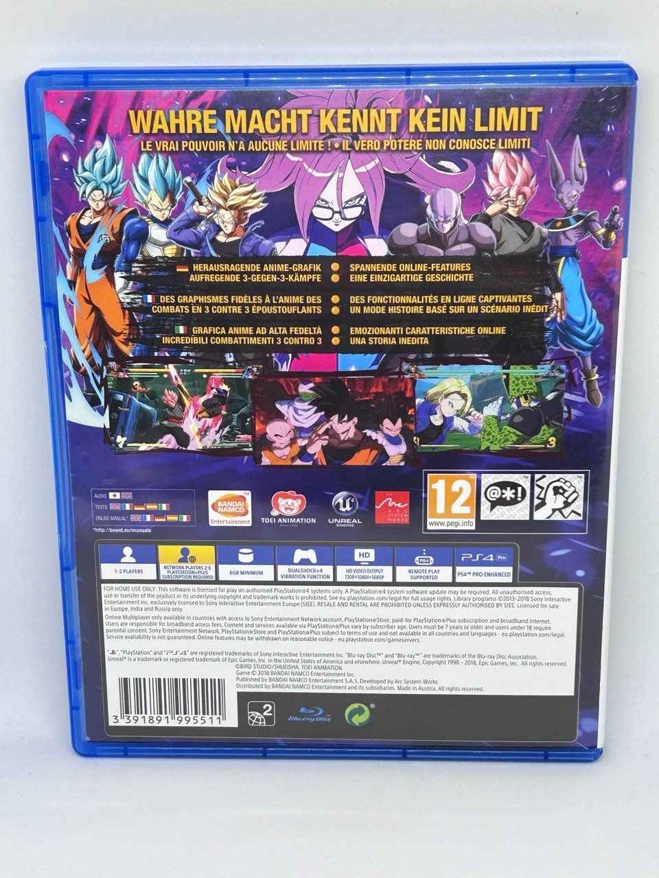 Sony Giochi: Dragon Ball FighterZ per PlayStation 4 – Usato da Giubiasco venduto da LorisVale 1