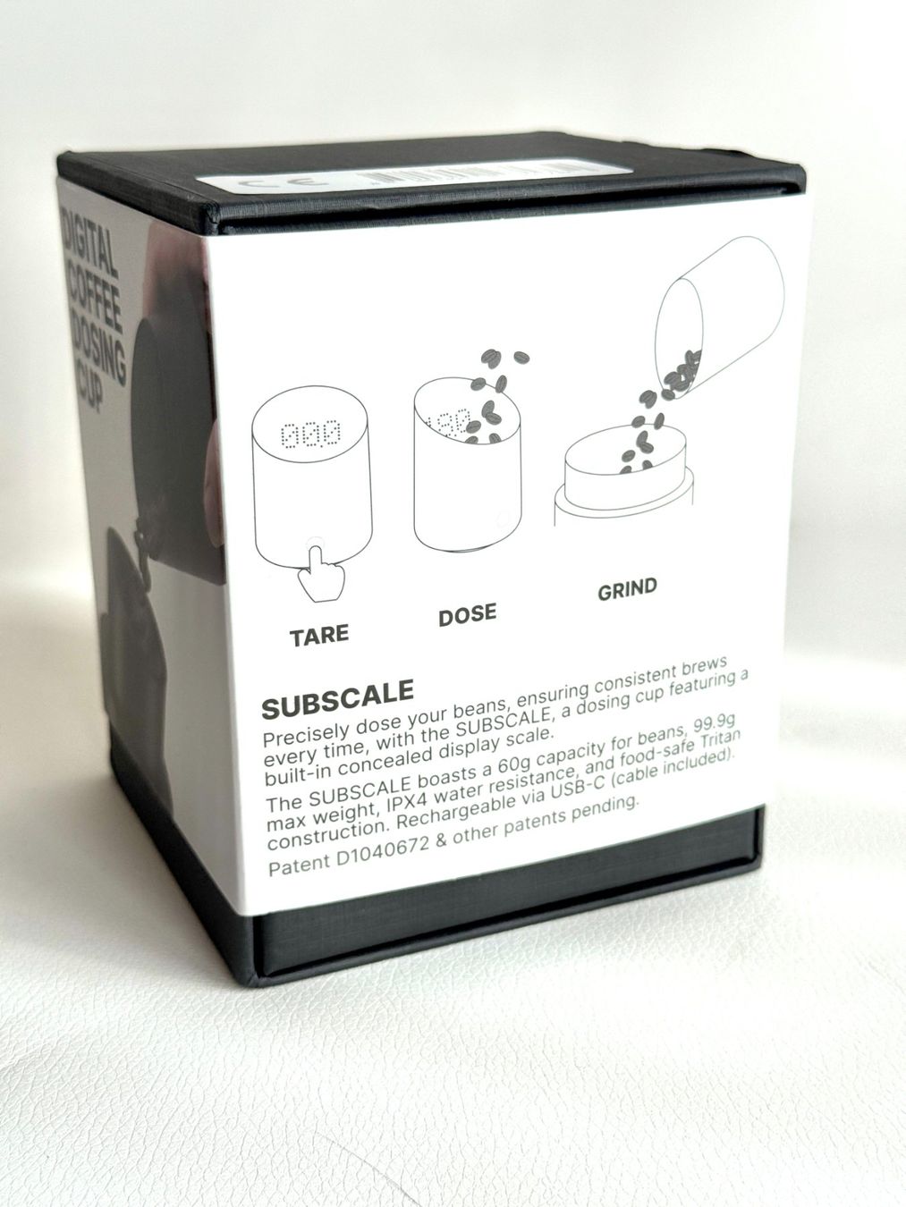 Bilance da cucina: Subminimal Subscale Kaffeedosierbecher mit Waage – Usato da Gasel venduto da Alter_Ego 1