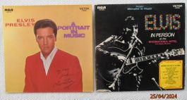 "ELVIS 1xLP 1973 & 1xDOPPEL-ALBUM LP 1969"