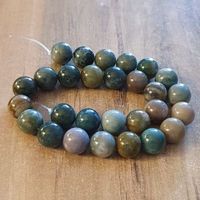 1 Strang Natürliche Indische Achate 14 mm