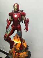 Iron Man Mark VII Statue – 90 cm voll Beleuchtet.