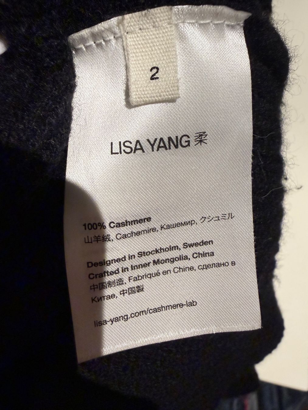 Maglioni & Felpe: Orig. Lisa Yang Pullover Kaschmir schwarz 2 – Usato da Wallisellen venduto da Aboutfashion 5