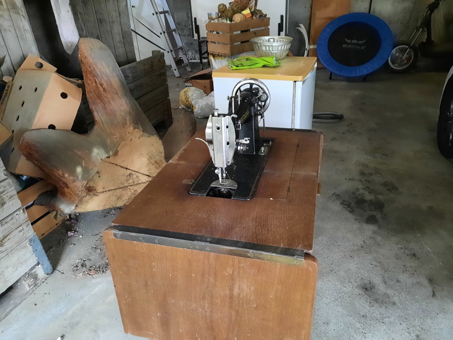 Bernina Nähmaschinen: Antike Nähmaschine Bernina – Defekt aus Kümmertshausen von hater 2