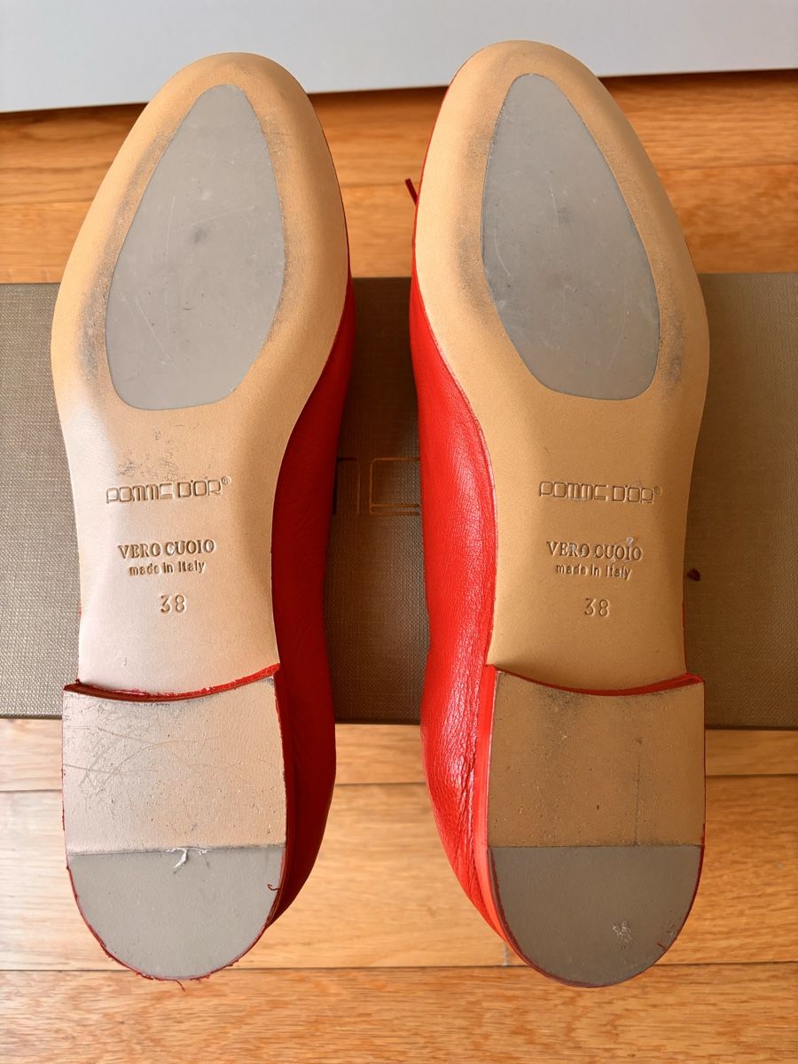 Damenschuhe: Ballerina rot – Gebraucht aus Zürich von ConnieS01 4