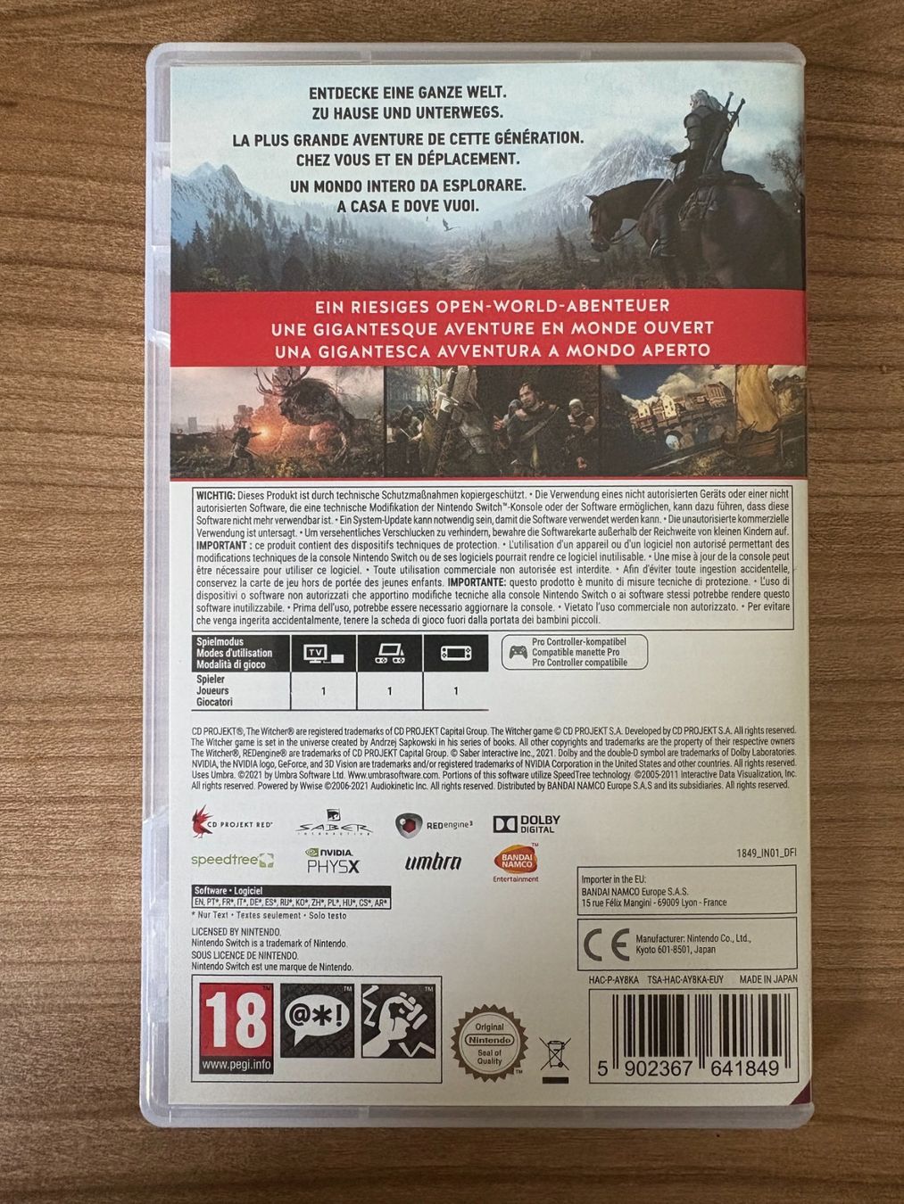 Nintendo Giochi: The Witcher Wild Hunt - Nintendo Switch – Nuovo (secondo la descrizione) da Bern venduto da sfeuz 2