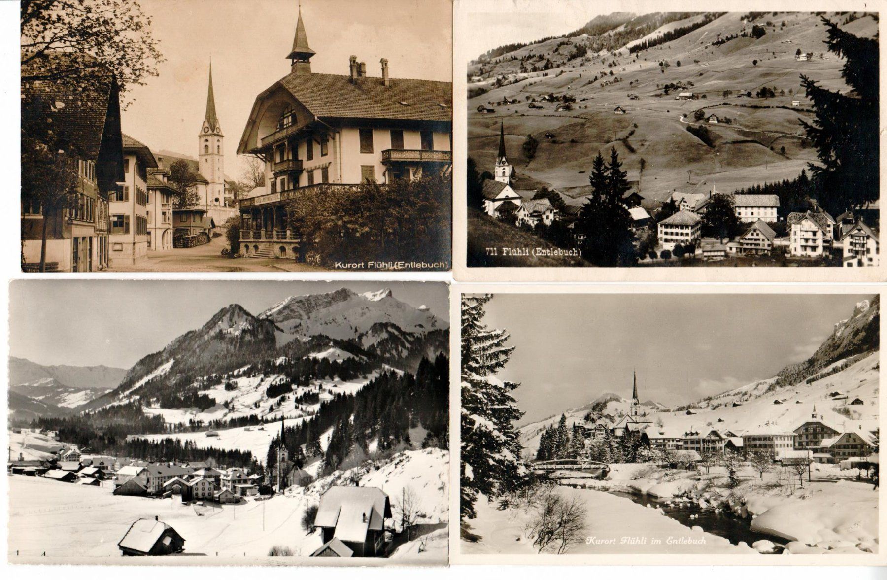 Ansichtskarten: Flühli - Entlebuch – Gebraucht aus Wolhusen von Curver9