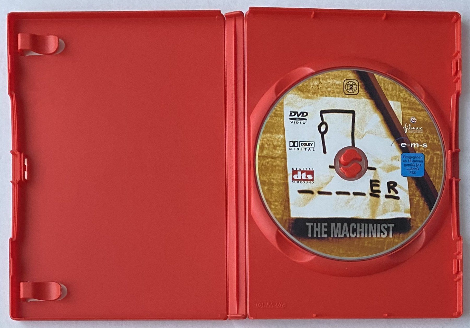 Tutti i DVDs: The Machinist, Der Maschinist – Usato da Flums venduto da Asquillo 3