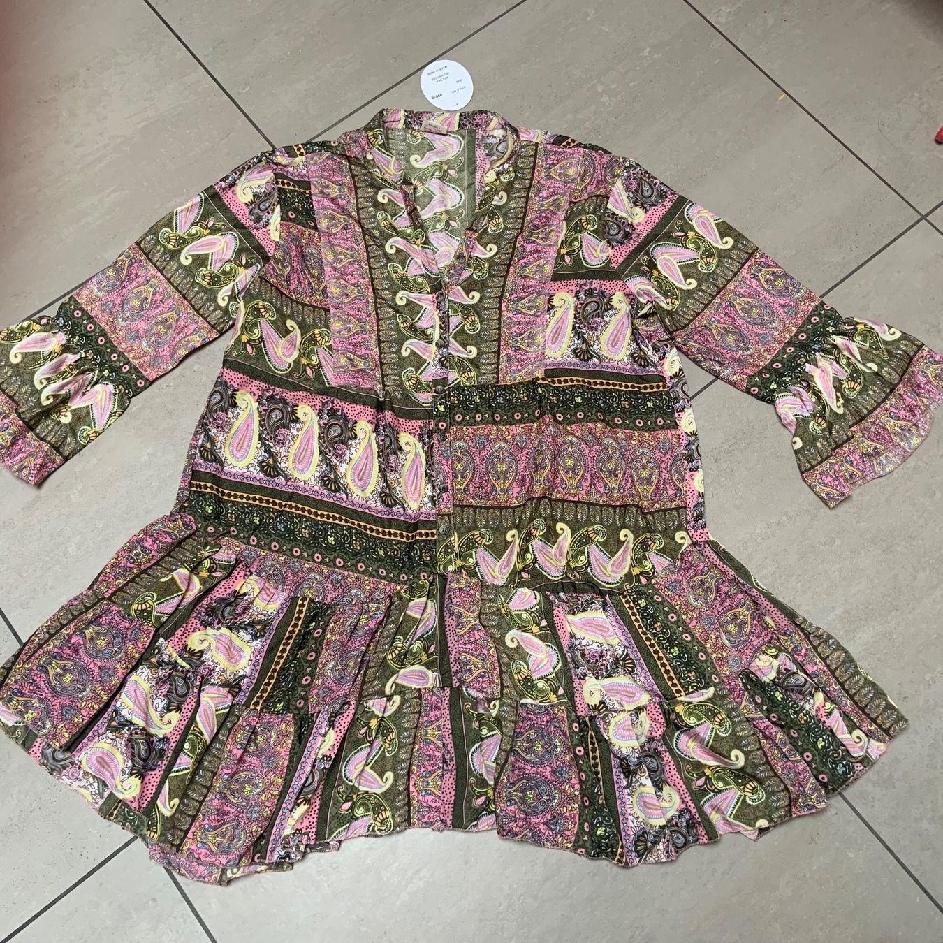 Tuniche: Boho Tunika / Stufenkleid aus Seide – Nuovo (secondo la descrizione) da Sigriswil venduto da ck56 2