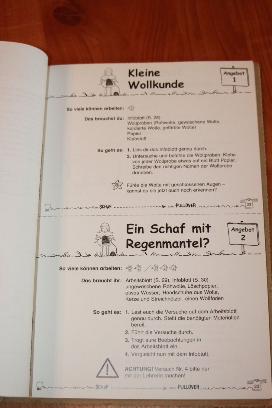 Livres: Werkstattmappe "vom Schaf zum Pullover" – Neuf (Voir description) à Wenslingen par Strick4Alpaca 1