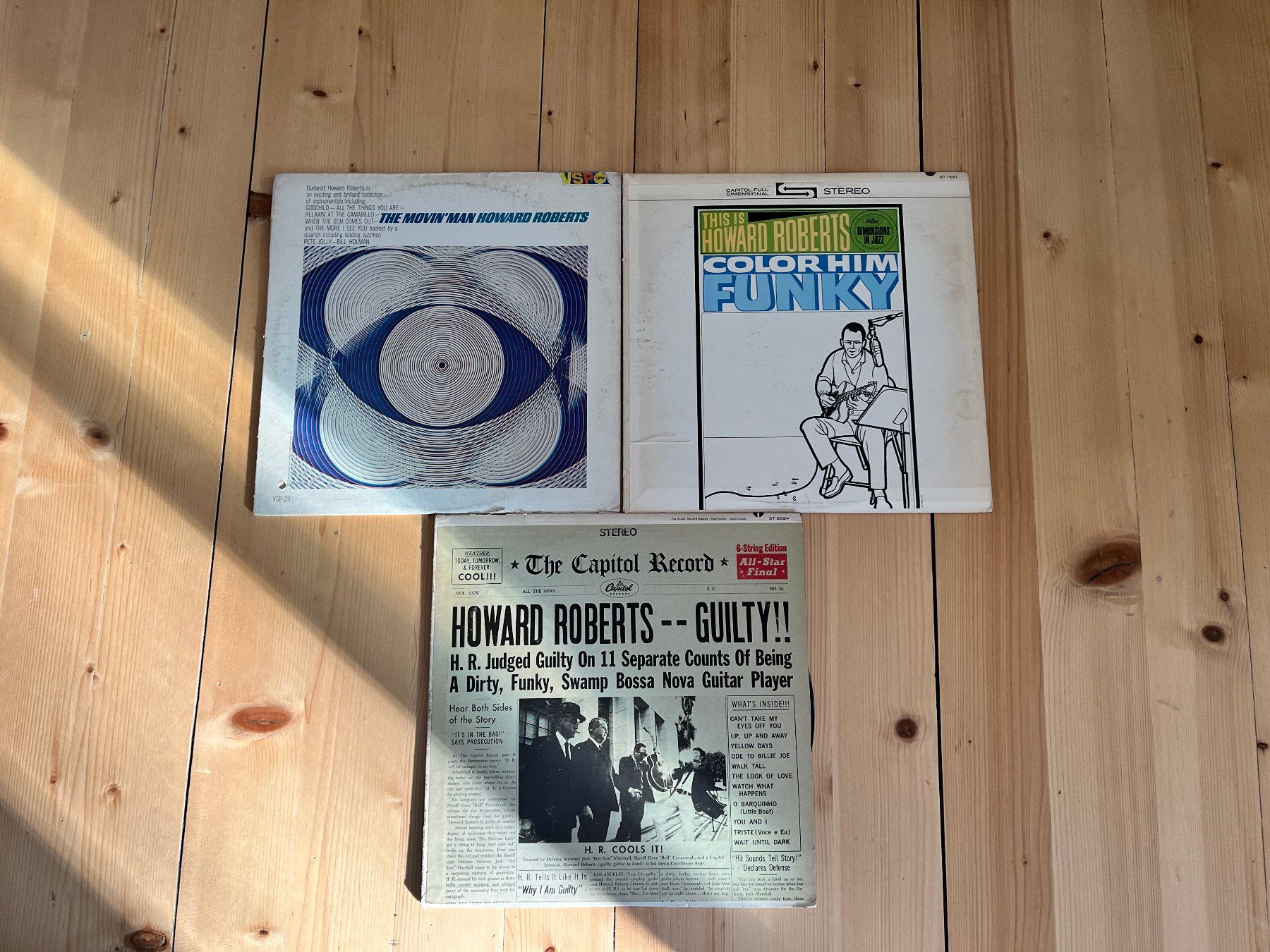 Dischi in vinile: 3 x VINYL HOWARD ROBERTS – Usato da Winterthur venduto da mrw.audioplus