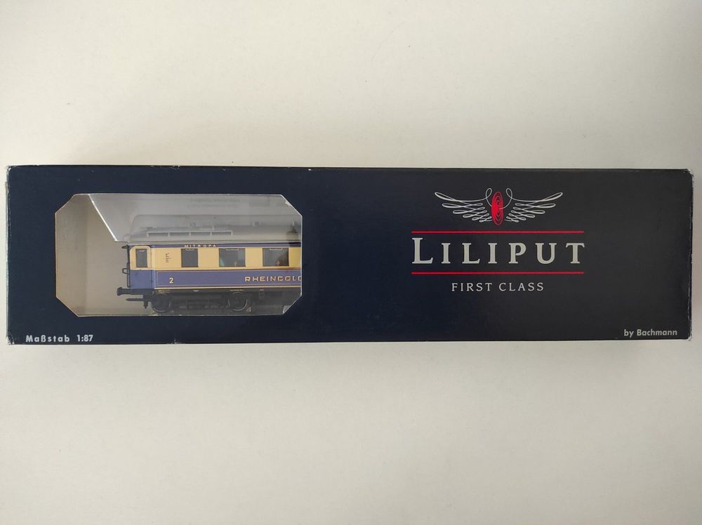 LILIPUT L384103 - voiture 1ère classe type Gr28 de la DRG - Antique MarcBea