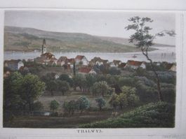 THALWIL STAHLSTICH KOLORIERT