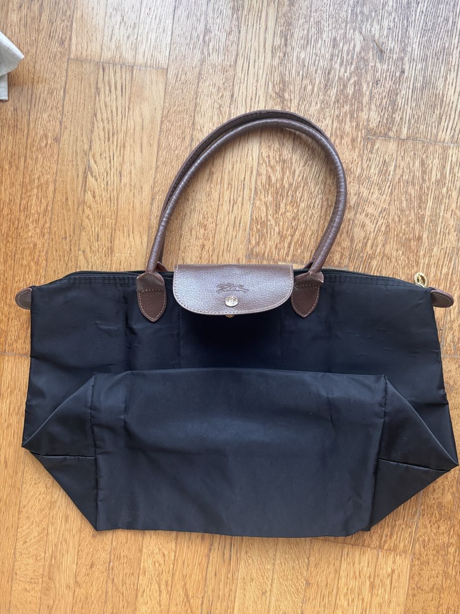 Longchamp Taschen: Longchamp Le Pliage Tote Bag Black Handle Used – Gebraucht aus Zürich von val_vbn2 6