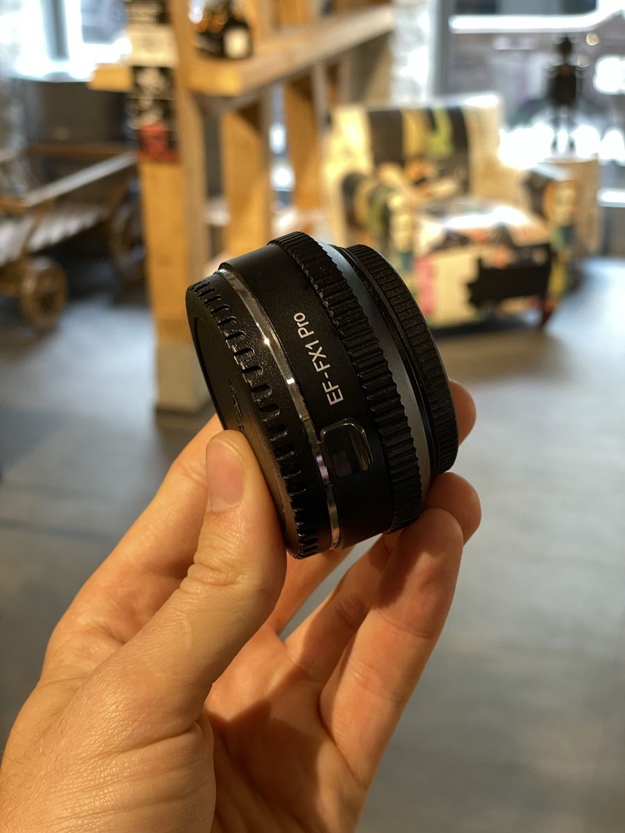 Viltrox Adattatori foto: Viltrox Objektiv-Adapter EF-FX1 Pro – Nuovo (secondo la descrizione) da St.Gallen venduto da sharkoont9